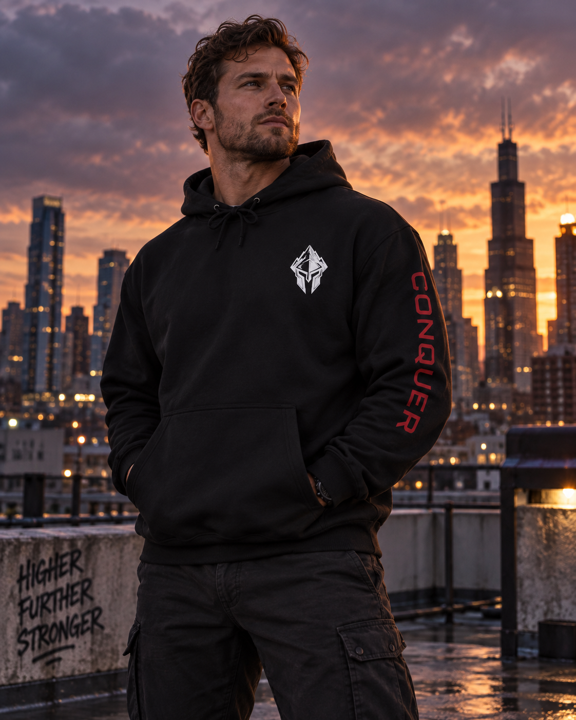 Blackout Conquer Hoodie