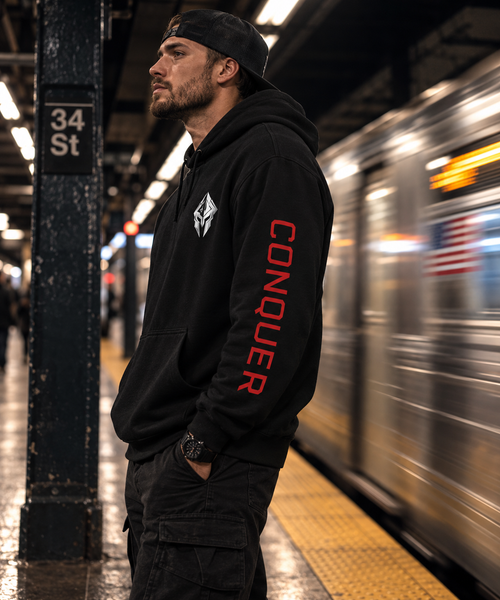 Blackout Conquer Hoodie