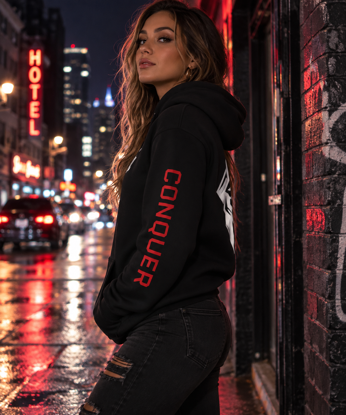 Blackout Conquer Hoodie